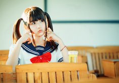 安卓美女 萌妹子 马尾辫手机壁纸