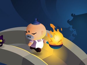 安卓动漫 卡通 pucca 中国娃娃 可爱手机壁纸