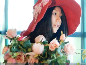 安卓美女 K女郎 YOU物馆 字母女孩 噗圈圈手机壁纸