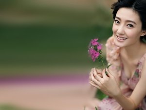 安卓美女 清纯 萌妹子 王丽坤手机壁纸