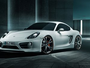 安卓汽车 超跑 保时捷 Cayman Techart手机壁纸