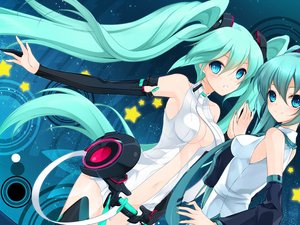 安卓动漫 动漫少女 初音 动漫歌手手机壁纸