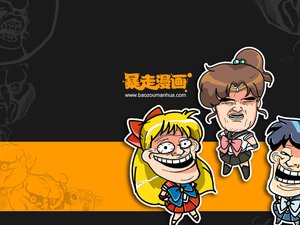 安卓动漫 卡通 插画 暴走漫画 恶搞 搞笑手机壁纸