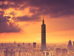 安卓风景 旅游 中国 台湾 台北 101大厦手机壁纸