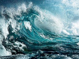 安卓风景 风光 海浪 海 大海 海水 海边手机壁纸