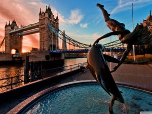 安卓风景 城市 黄昏 伦敦手机壁纸