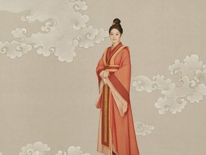 孙俪 芈月传 唯美 中国风 手绘 宽屏