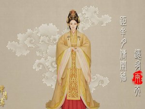 孙俪 芈月传 唯美 中国风 手绘 宽屏