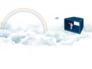 安卓立体 设计 矢量 宽屏 创意手机壁纸