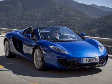 汽车 超跑 迈凯轮 2013款 McLaren MP4-12C Spider