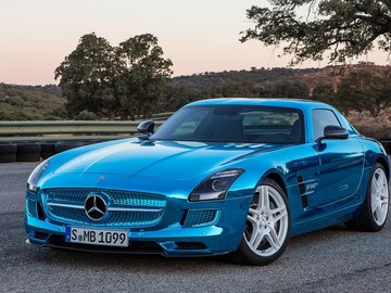 汽车 超跑 奔驰 SLS AMG Mercedes-Benz SLS AMG Coupe