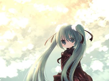 动漫 初音 动漫少女 萝莉 可爱