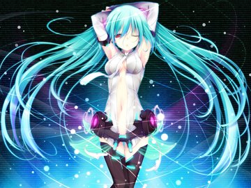 动漫 萝莉 初音