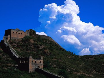 开阔 风景 大气 旅游 风光 旅游胜地 长城 万里长城