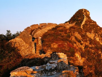 开阔 风景 大气 旅游 风光 旅游胜地 长城 万里长城