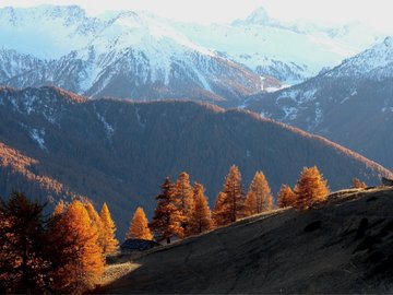 超宽 全景 风景 高山 秋意正浓 mlgb