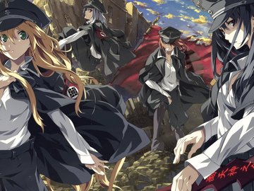 动漫 Dies irae 少女 手绘 动漫