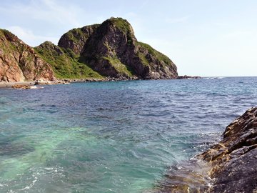 风景 自然风光 大海 礁石