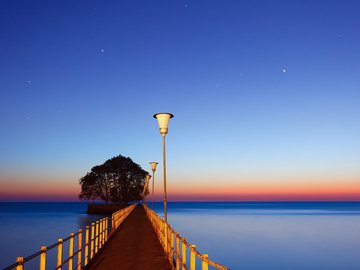 风景 码头 海洋