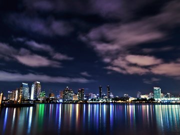 风景 城市 夜景