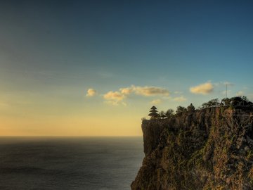 风景 旅游 巴厘岛 海岸 礁石