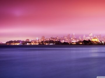 风景 城市 夜景