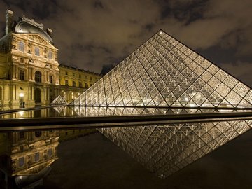 风景 旅游 法国 巴黎 卢浮宫
