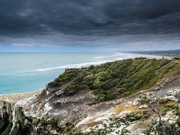 风景 自然 新西兰 海岸