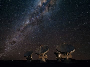 风景 摄影 星空 银河