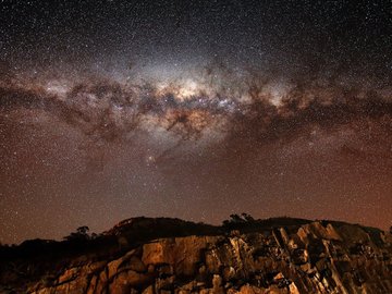 风景 摄影 星空 银河