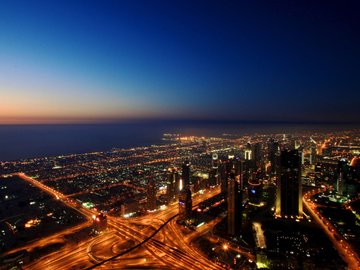 迪拜 风景 风光 美景 旅游 城市 高楼