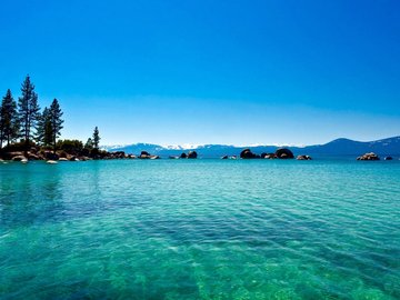 风景 太浩湖 旅游胜地