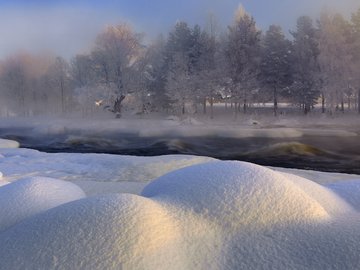 风景 旅游 瑞典 雪景