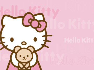 Hello Kitty 可爱 卡通 宽屏