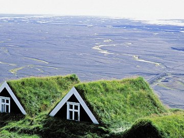 风景 自然风光 房子