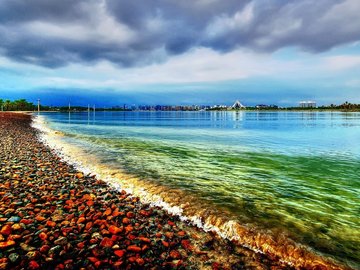 风景 自然风景 大海 高清 宽屏