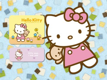 Hello Kitty 可爱 卡通 宽屏