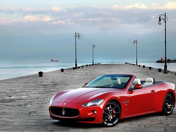 Maserati GranCabrio Sport 玛莎拉蒂 跑车 汽车 宽屏