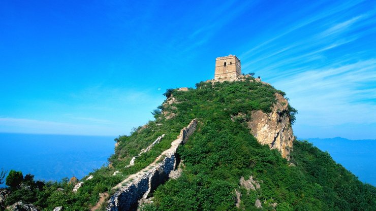 开阔 风景 大气 旅游 风光 旅游胜地 长城 万里长城