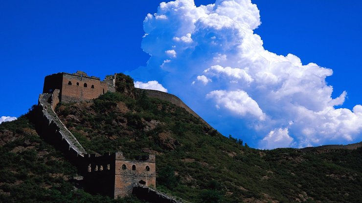 开阔 风景 大气 旅游 风光 旅游胜地 长城 万里长城