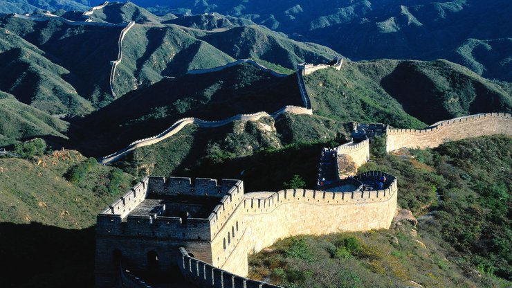 开阔 风景 大气 旅游 风光 旅游胜地 长城 万里长城