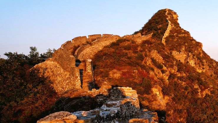 开阔 风景 大气 旅游 风光 旅游胜地 长城 万里长城