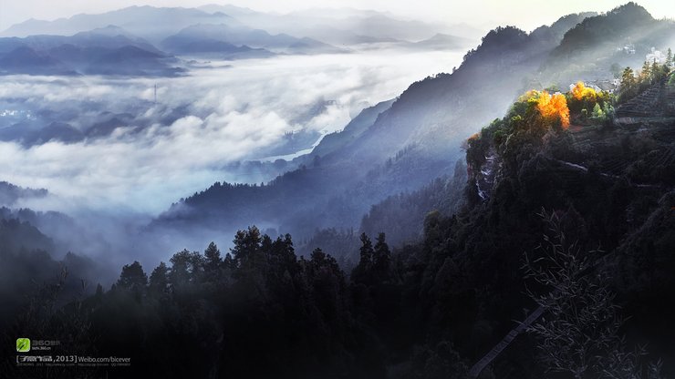 子意 风景 风光 秋 美景 旅游 自然 360独家