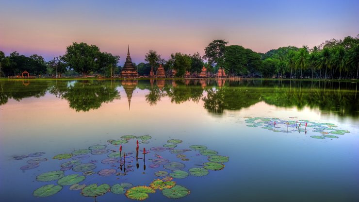 开阔 风景 阳光 大气 旅游 风光