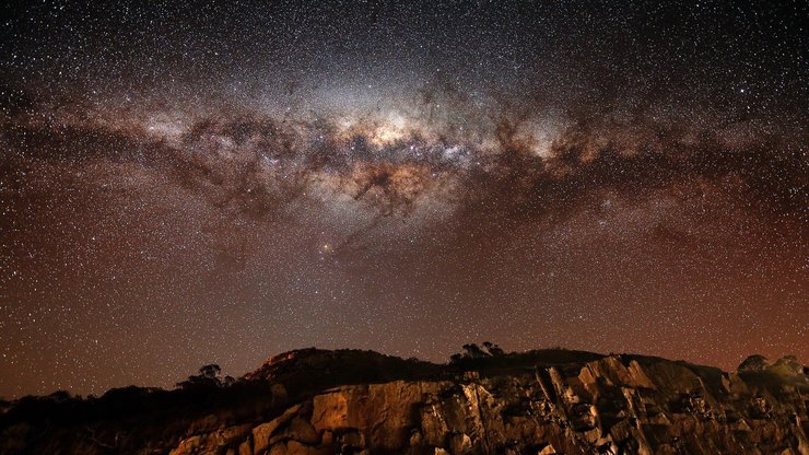 风景 摄影 星空 银河