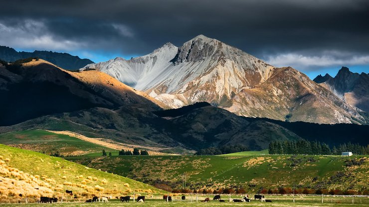 风景 自然 草原 山脉