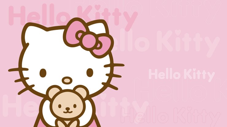 Hello Kitty 可爱 卡通 宽屏