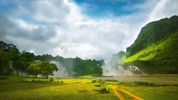 风景 碧绿草原 儿童桌面专用