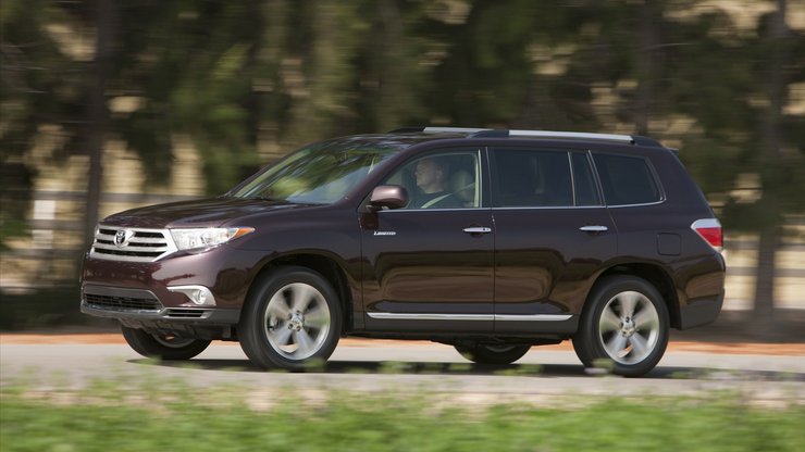 丰田 汉兰达 Toyota Highlander 汽车 宽屏