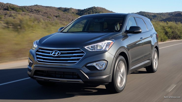 安卓手机汽车 suv 现代 圣诞老人 2013款 Hyundai Santa Fe高清壁纸